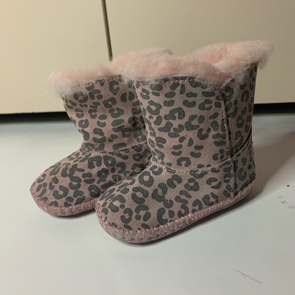 UGG Other - Ugg Pink Leopard Print Booties